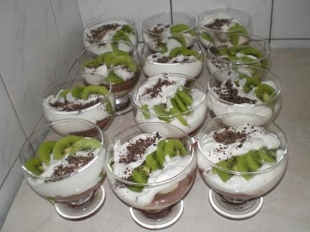 Deser z kiwi Deser z kiwi