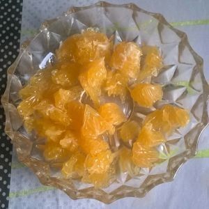 Deser z mandarynką