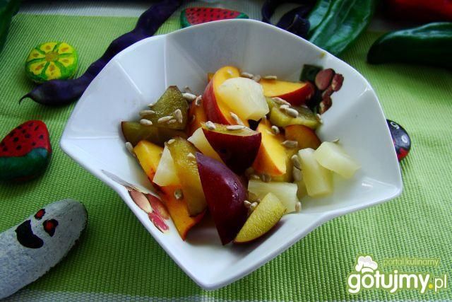 Deser z mango i ananasa Deser z mango i ananasa