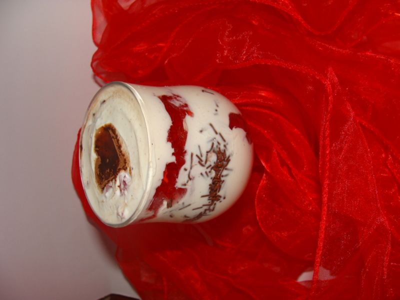 Deser z serka z galaretkowym sercem