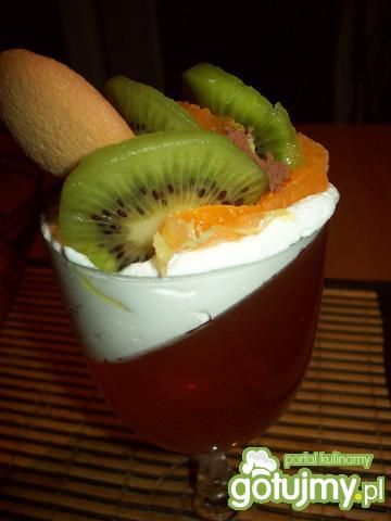 Deser z serkiem mascarpone  Deser z serkiem mascarpone