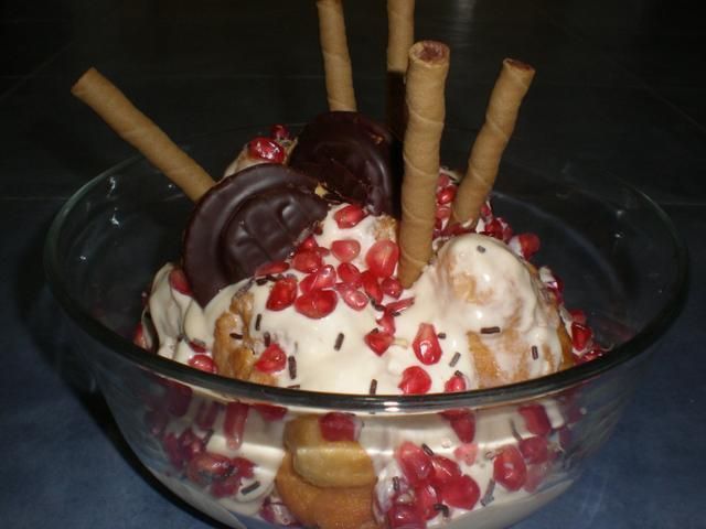 Deser z serkiem mascarpone. Deser z serkiem mascarpone.