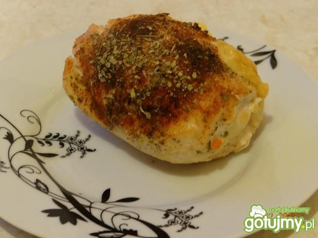 Devolay serowo-pieczarkowy