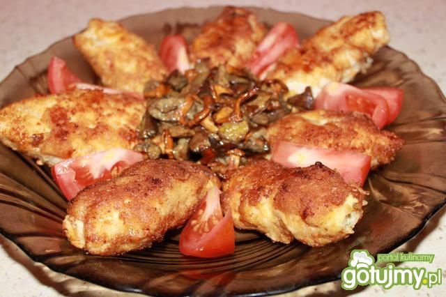 Dewolaje z serem i kurkami Dewolaje z serem i kurkami