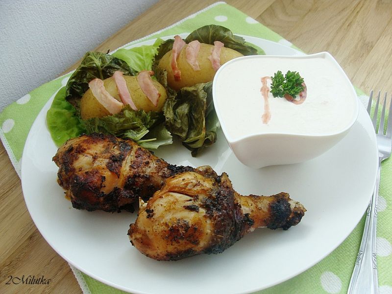 Diabelskie pałki z pieczonymi bulwami Diabelskie pałki z pieczonymi bulwami