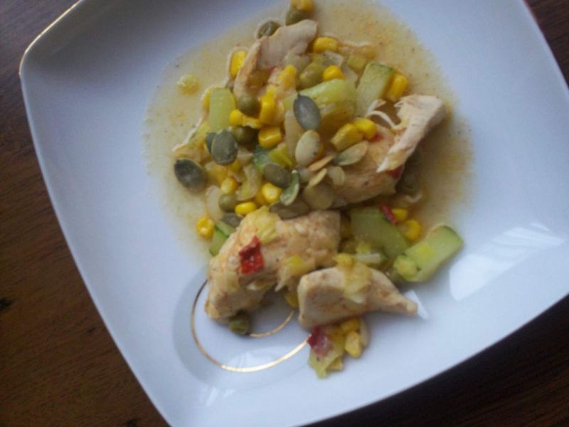 Dietetyczna potrawka z kurczaka