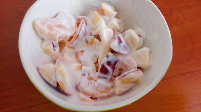 Dietetyczna sałatka na podwieczorek