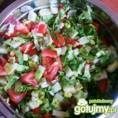Dietetyczna sałatka warzywna 