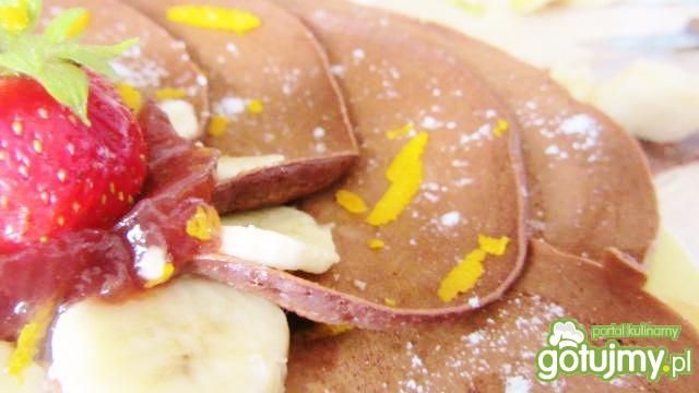 Dietetyczne-czekoladowe naleśniki