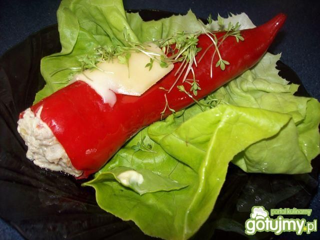 Dietetyczne papryczki nadziewane cielęci