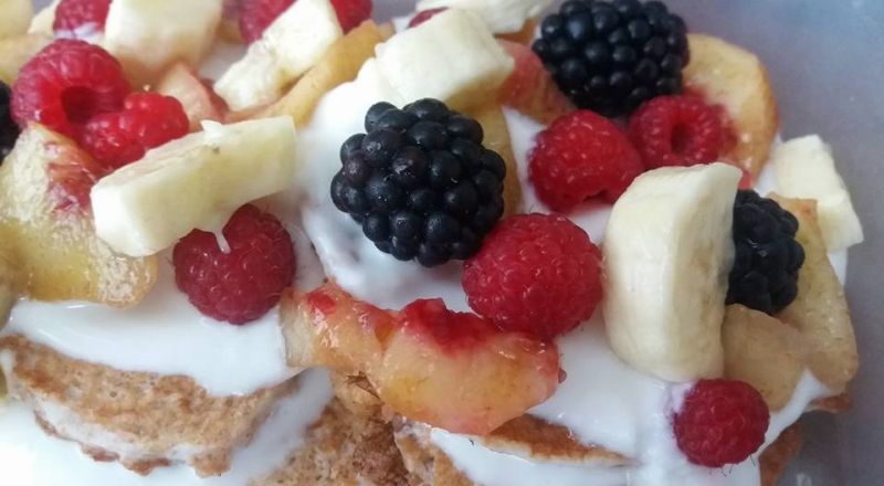 Dietetyczne placuszki z mąki pełnoziarnistej