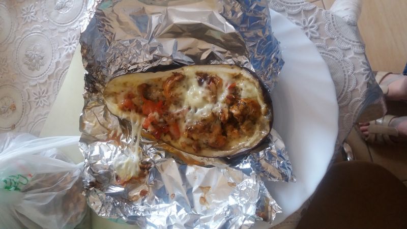 Dietetyczny bakłażan na ostrrrroo  :) Dietetyczny bakłażan na ostrrrroo  :)