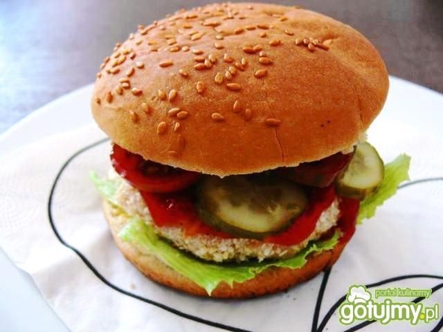 Dietetyczny chickenburger Dietetyczny chickenburger