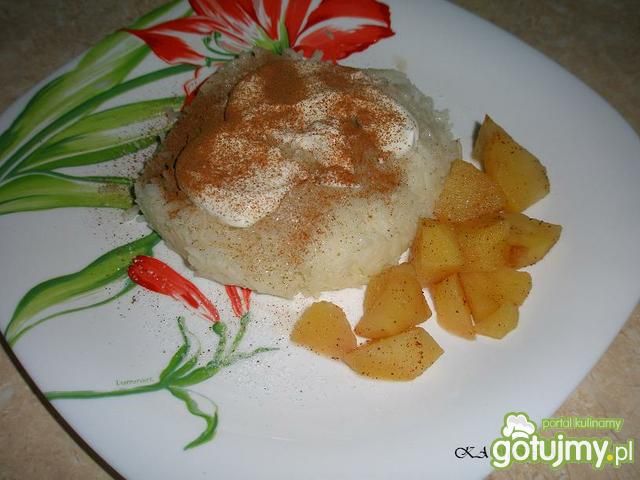 Dietetyczny ryż z jabłkiem Dietetyczny ryż z jabłkiem