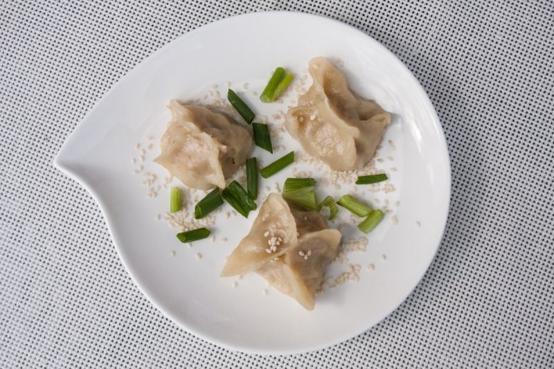 Dim Sum z wieprzowiną i bambusem 