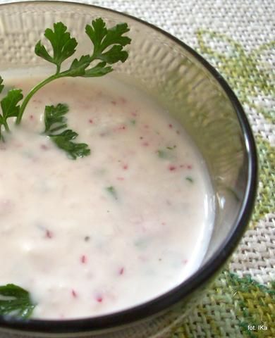 Dip - sos rzodkiewkowy 