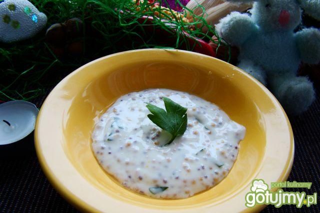 Dobry sos sałatkowy z pietruszką 