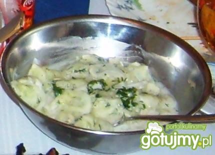 Dobrze doprawiona mizeria