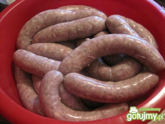 Domowa biała kiełbasa wg Joli