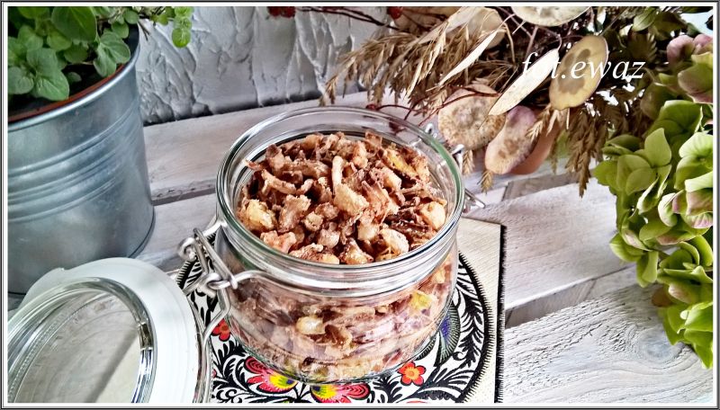 Domowa cebulka prażona