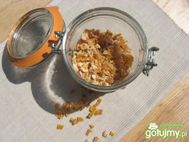 Domowa kandyzowana skórka pomarańczowa 