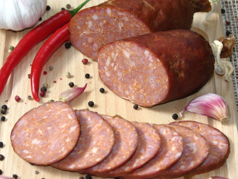 Domowa kiełbasa chorizo Domowa kiełbasa chorizo