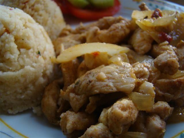 Domowa shoarma i góry kuskus:)