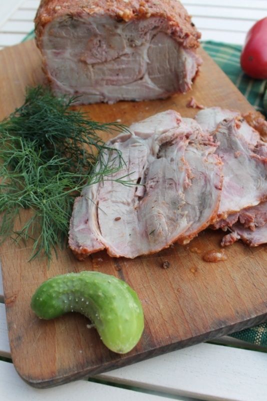 Domowa wędlina z karczku Domowa wędlina z karczku