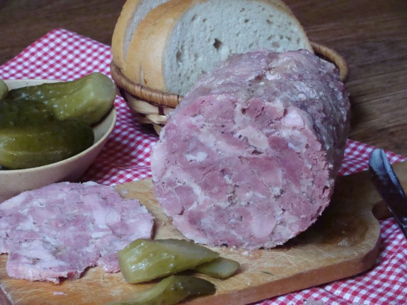 Domowa wędlina z łopatki  Domowa wędlina z łopatki