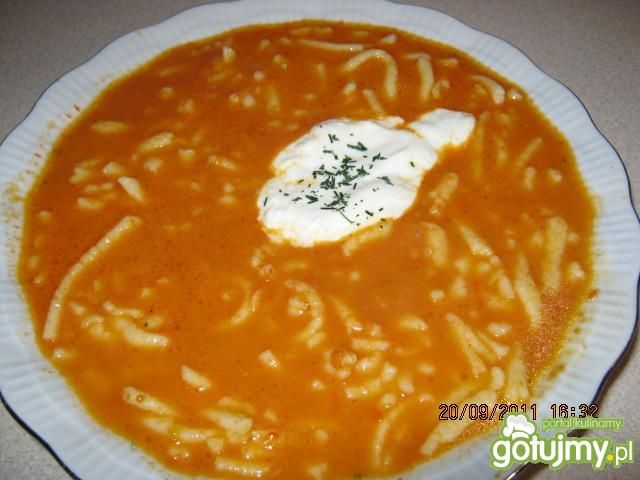 Domowa zupa pomidorowa. Domowa zupa pomidorowa.
