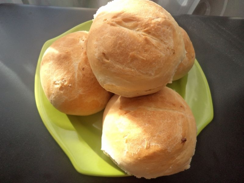 Domowe bułeczki pszenne 