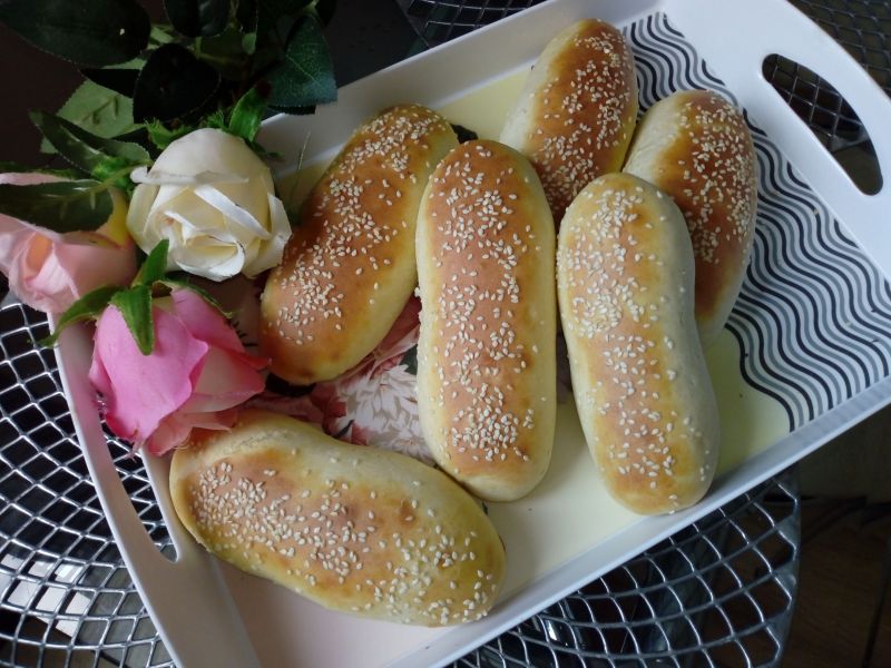 Domowe bułki do hot dogów Domowe bułki do hot dogów