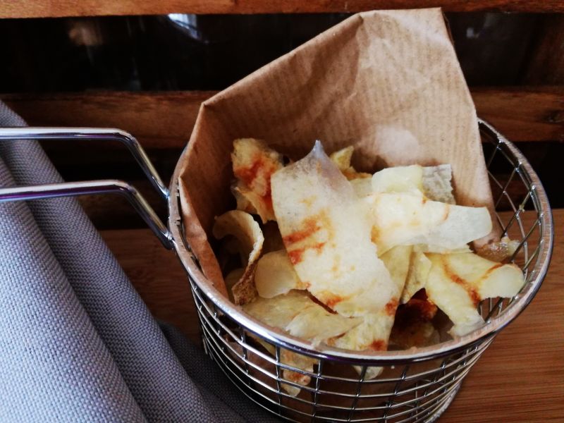 Domowe Chipsy ziemniaczane z Mikrofali