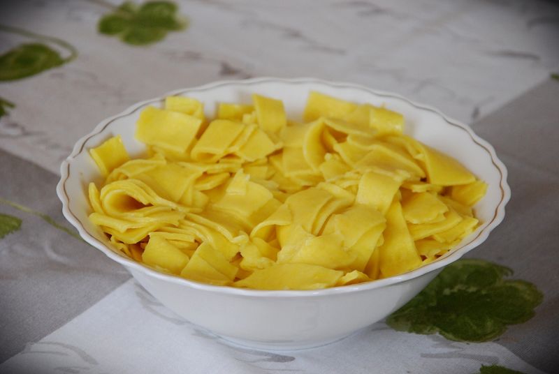 Domowe ciasto na łazanki 