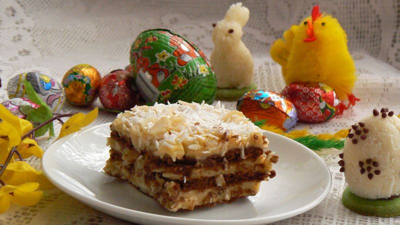 Domowe ciasto rafaello Domowe ciasto rafaello