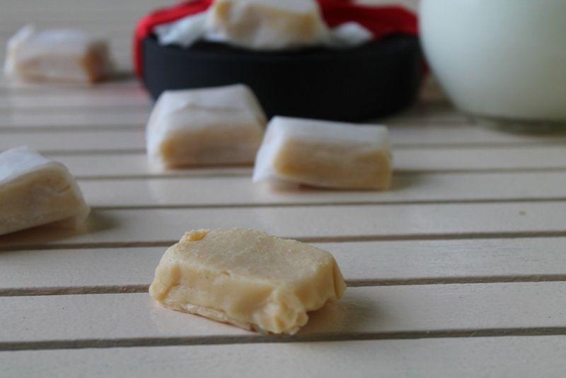 Domowe cukierki mleczne typu krówki Domowe cukierki mleczne typu krówki