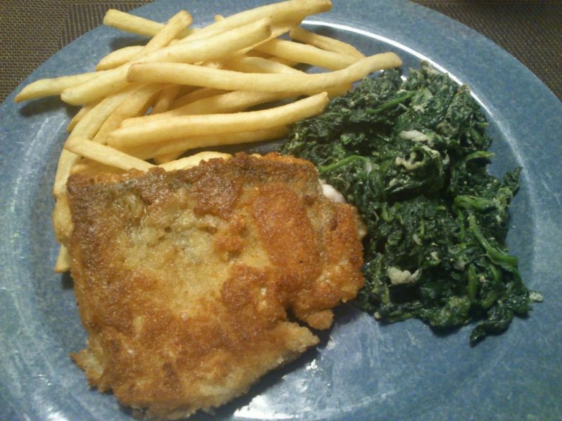 Domowe fish and chips