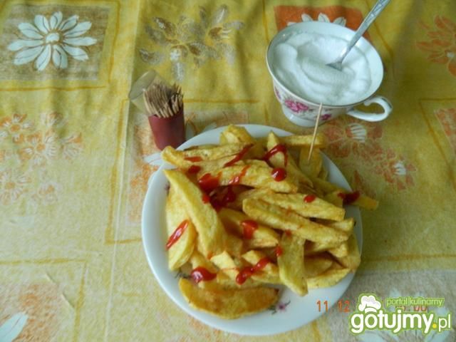 Domowe frytki.