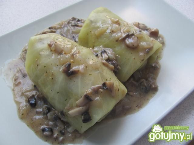 Domowe gołąbki z wołowiną i ryżem