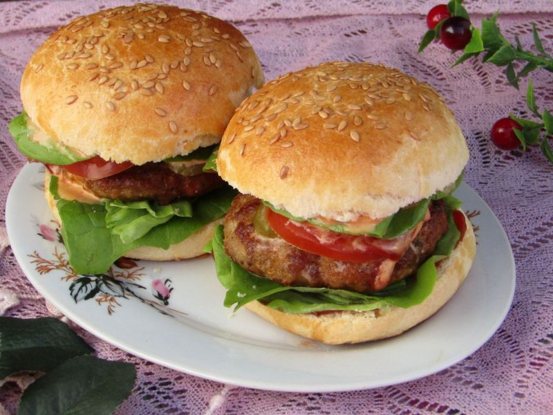 Domowe hamburgery