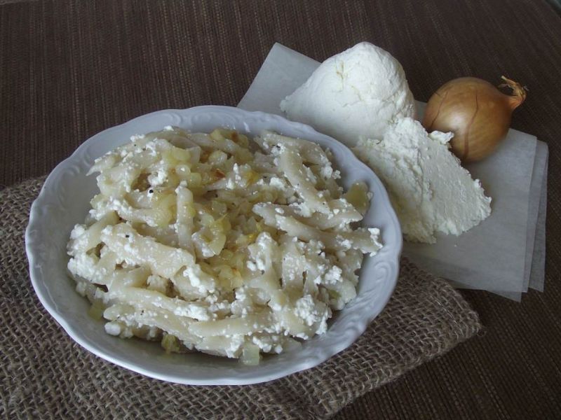 Domowe kluski z serem Domowe kluski z serem