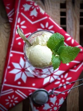 Domowe lody jabłkowe z cynamonem Domowe lody jabłkowe z cynamonem