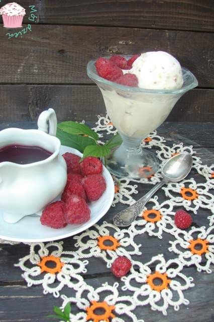 Domowe lody z orzechami i krówką bez jajek