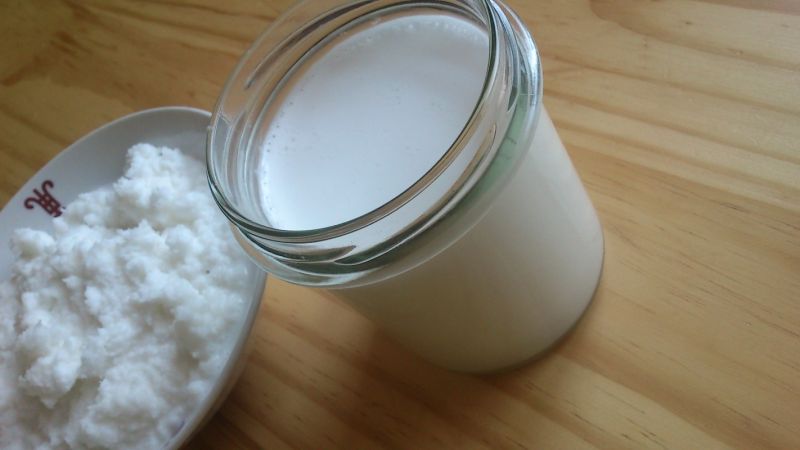 Domowe mleko kokosowe Domowe mleko kokosowe