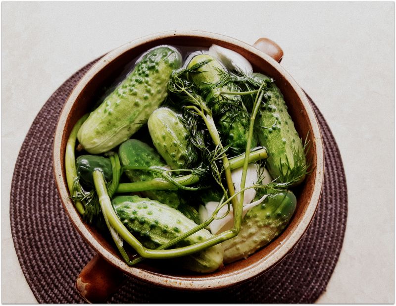 Domowe ogórki małosolne