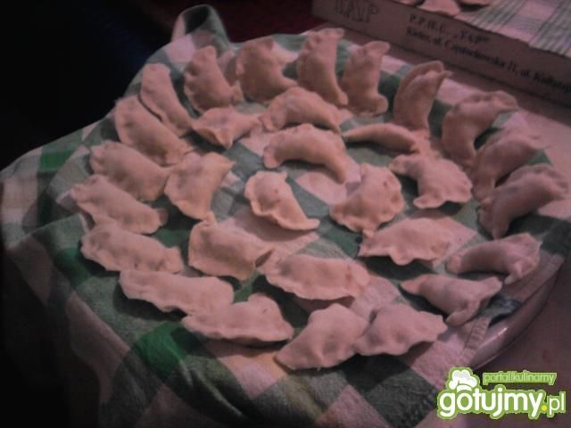 domowe pierożki wg smakosza z barszczyki domowe pierożki wg smakosza z barszczyki