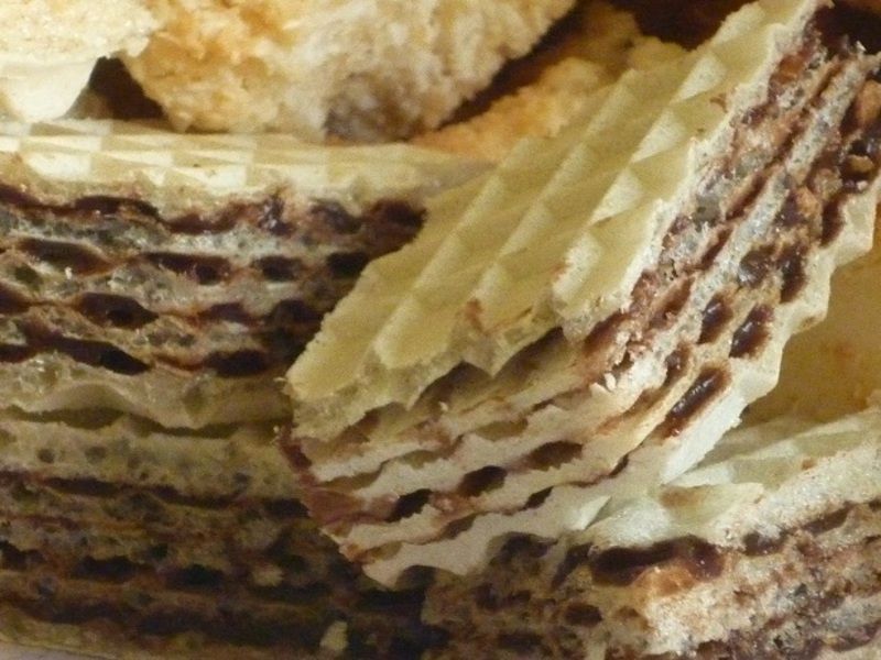 Domowe wafle andrutowe Domowe wafle andrutowe