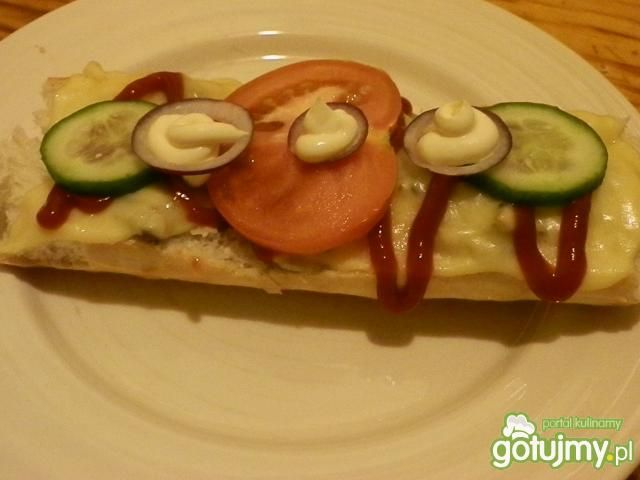 Domowe zapiekanki z bagietki