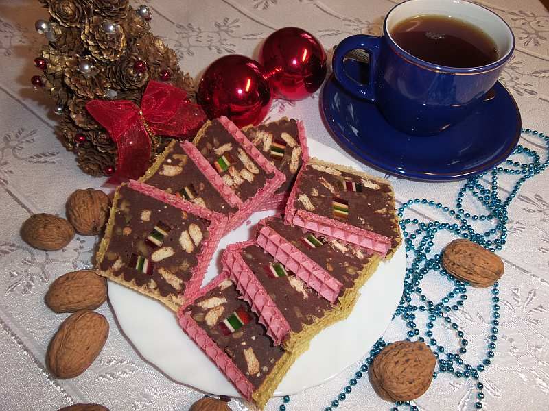 Domowy blok czekoladowy Domowy blok czekoladowy