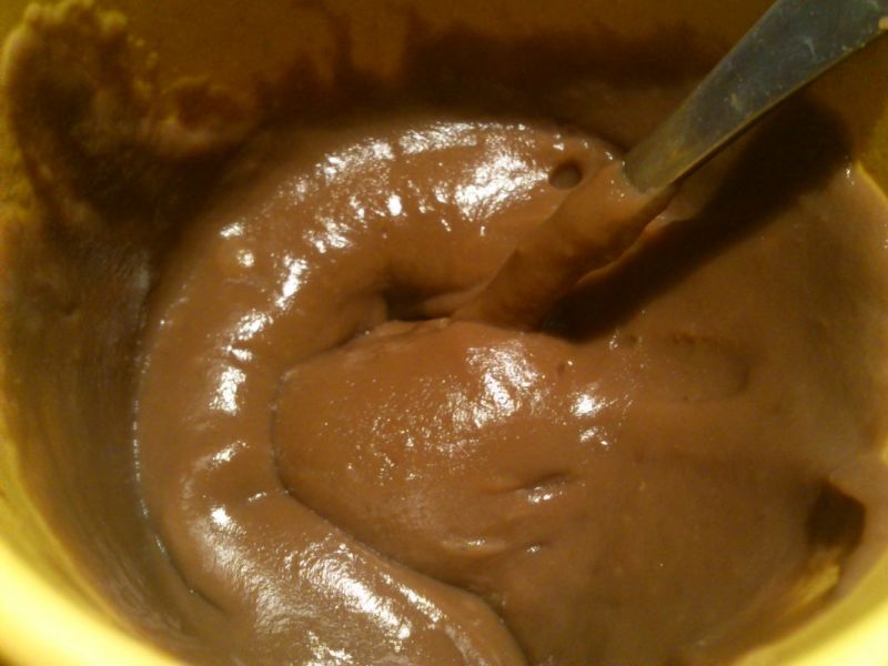 Domowy budyń czekoladowy.